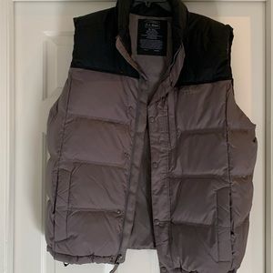 L.L. Bean XL Tall vest 80%down, shell 100% polyester